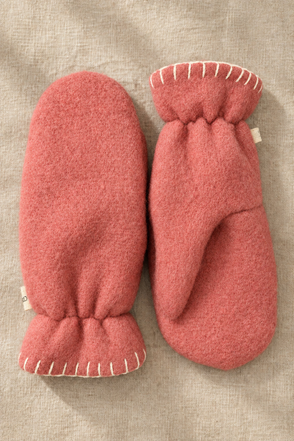 Wool Lined Mittens | Vintage Wool