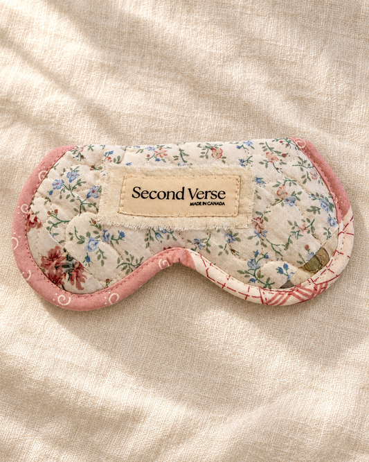 Quilted Eyeglass Case | Upcylced Quilt