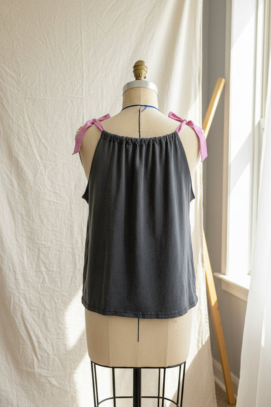 K-POP Tank Top | Upcycled T-shirt
