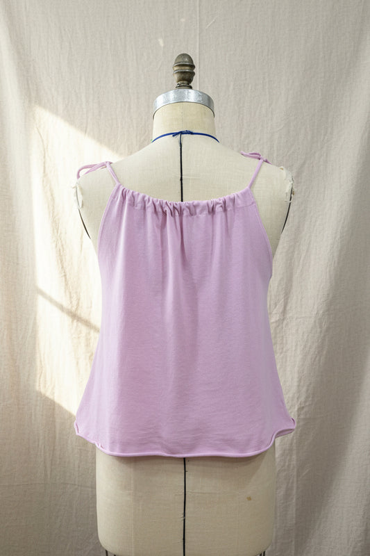 Sponge Bob Pink Adjustable Tie Tank Top - Upcycled T-Shirt