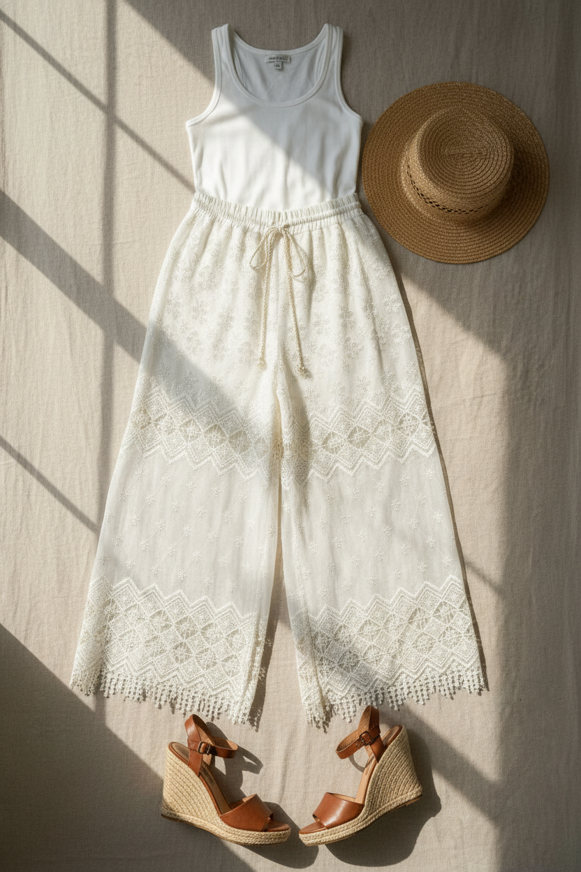 The Summer Verse - Lace Pant