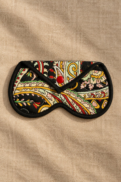 Quilted Eyeglass Case | Upcylced Quilt