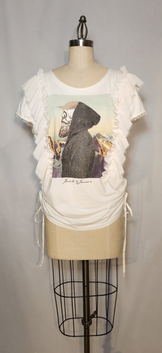 Upcycled “Jack & Jones” Vintage Romance T-Shirt