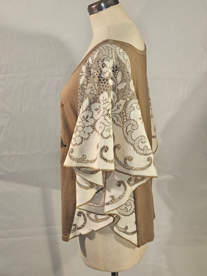 Upcycled AC DC T-Shirt