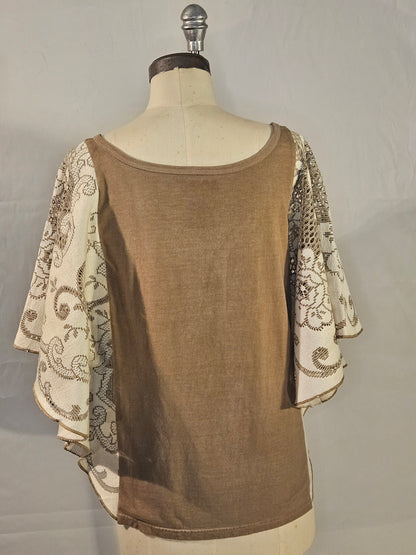 Upcycled AC DC T-Shirt