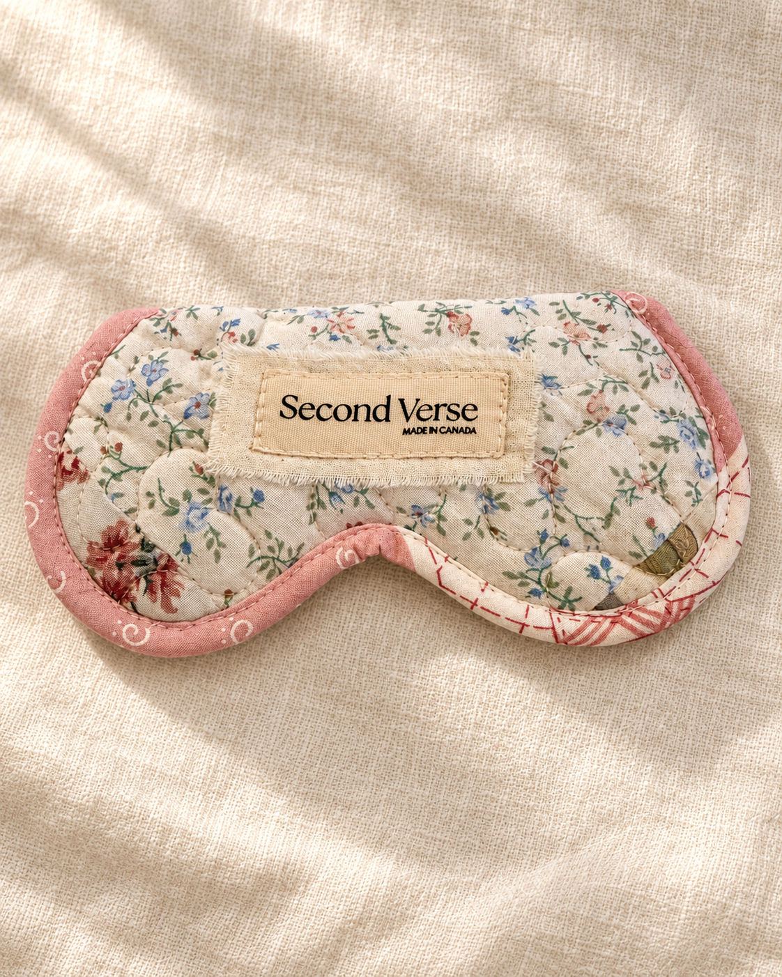 Quilted Eyeglass Case | Upcylced Quilt