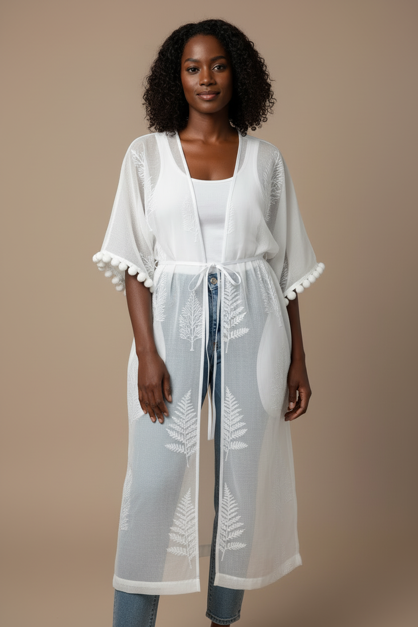 Summer Verse - Long Duster Coat