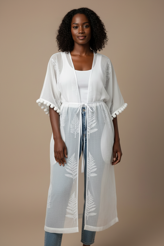 Summer Verse - Long Duster Coat