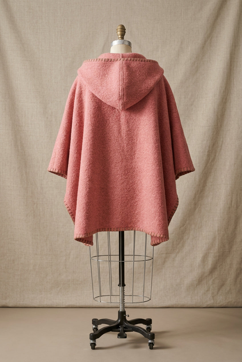 Pink Cape Coat