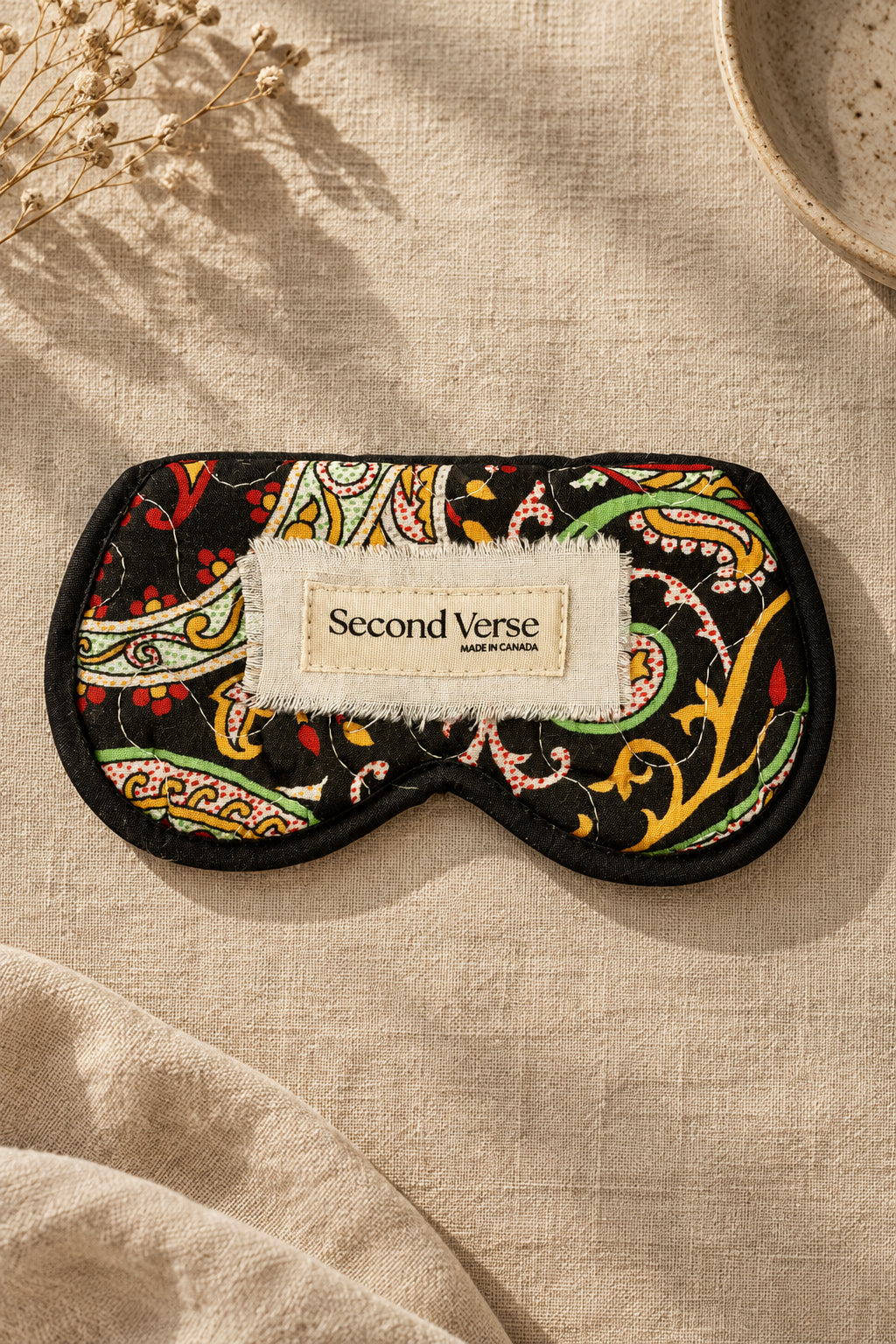 Quilted Eyeglass Case | Upcylced Quilt