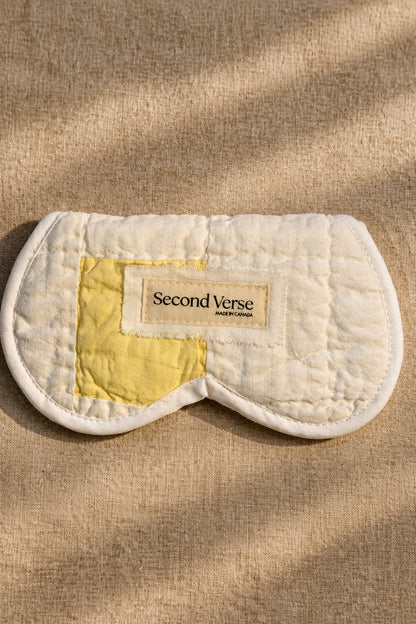 Quilted Eyeglass Case | Upcylced Quilt