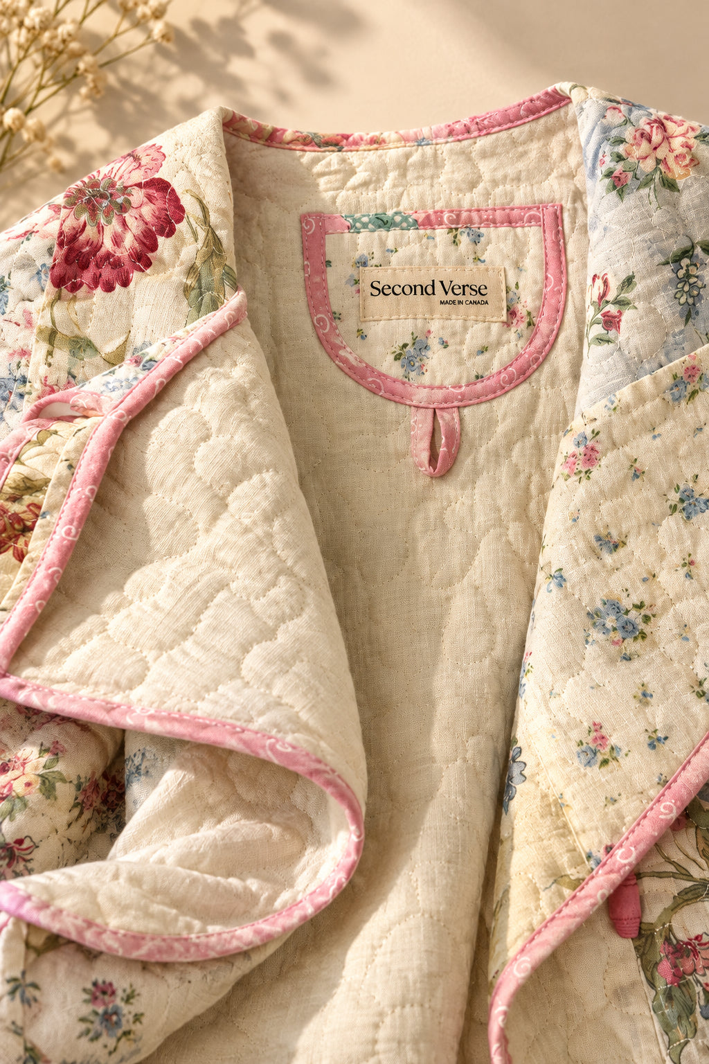 Patchwork Quilted Duster Coat | Upcylced Quilt