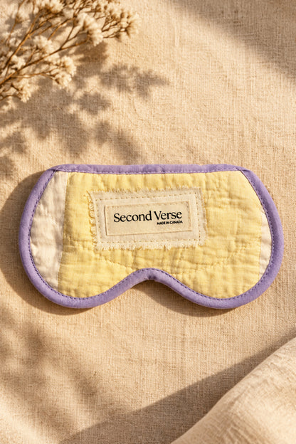 Quilted Eyeglass Case | Upcylced Quilt