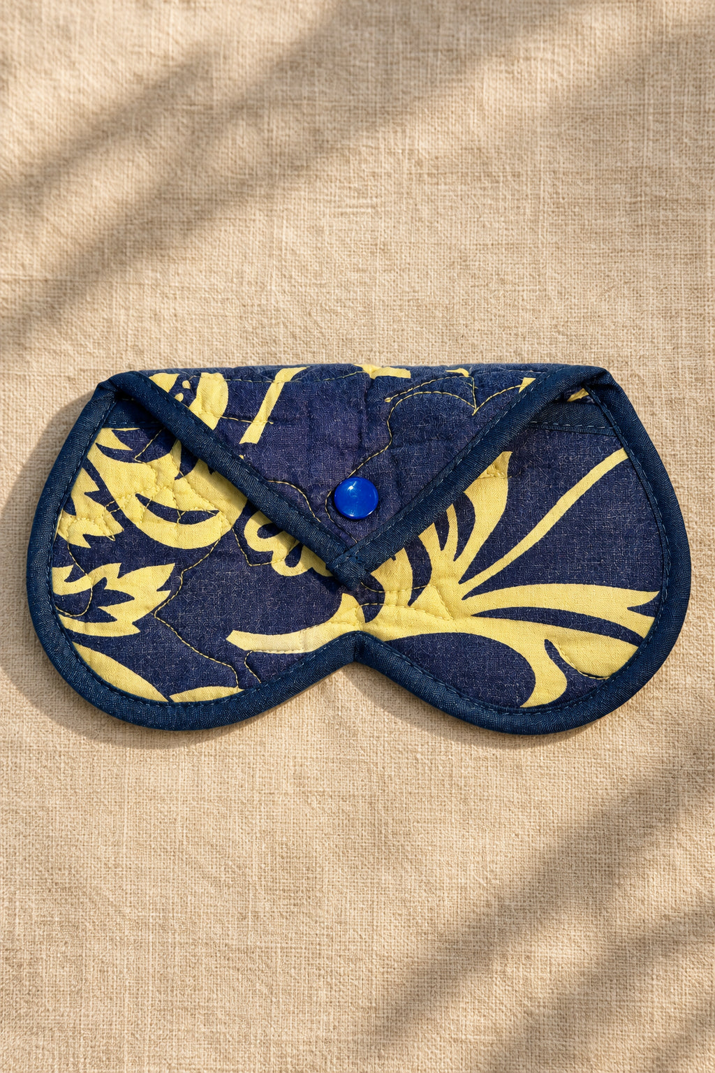 Quilted Eyeglass Case | Upcylced Quilt