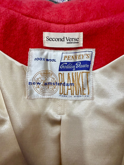 COMING SOON - One-of-a-Kind Flared Wool Wrap Coat | Vintage Wool