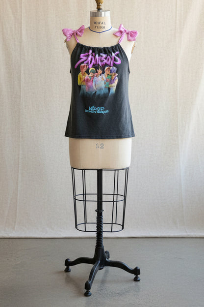 K-POP Tank Top | Upcycled T-shirt