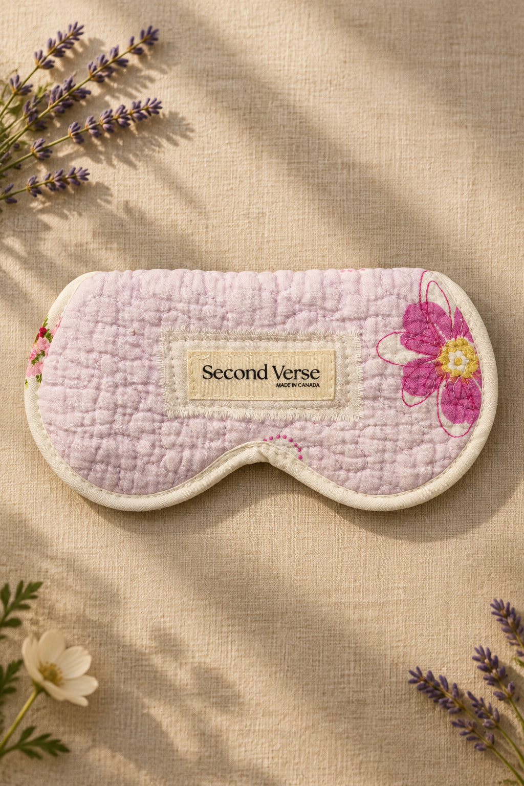 Quilted Eyeglass Case | Upcylced Quilt