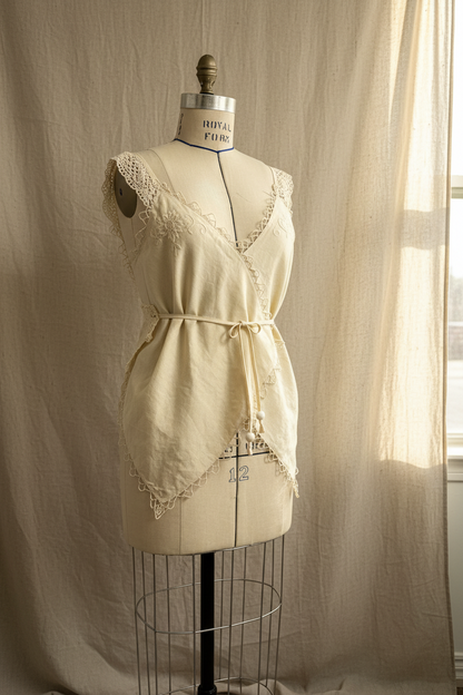 Quiet Heirlooms - Convertible Heirloom Wrap Top