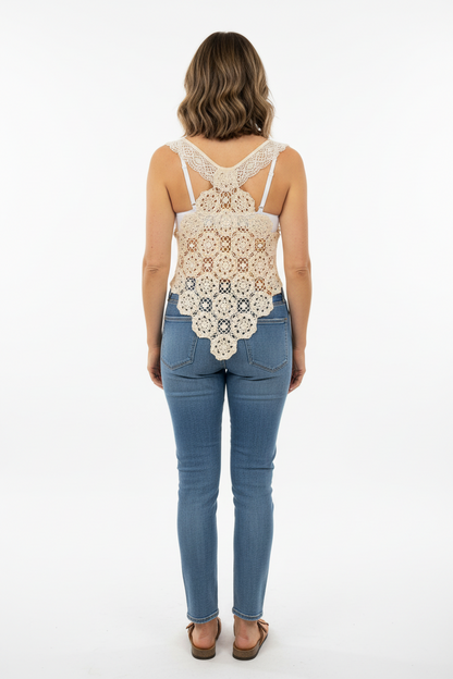 Quiet Heirlooms - Convertible Heirloom Wrap Top