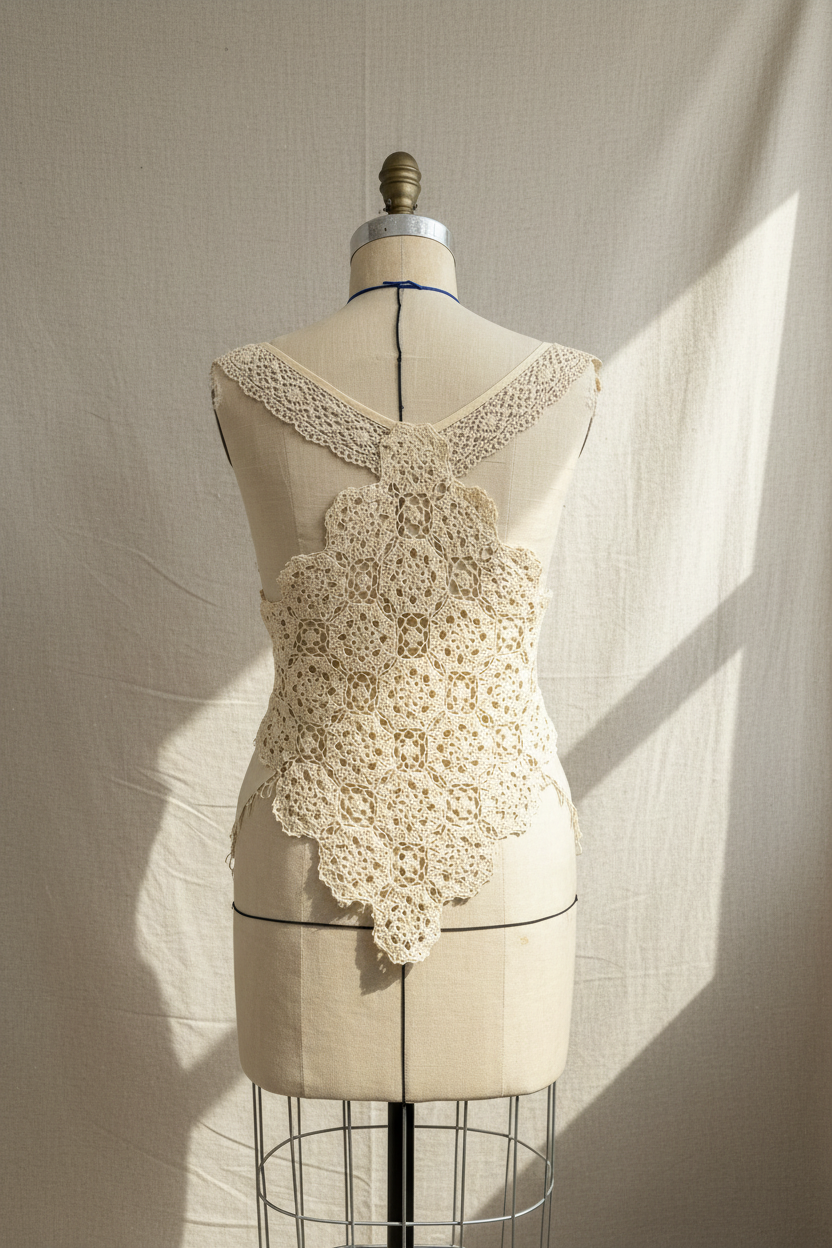 Quiet Heirlooms - Convertible Heirloom Wrap Top