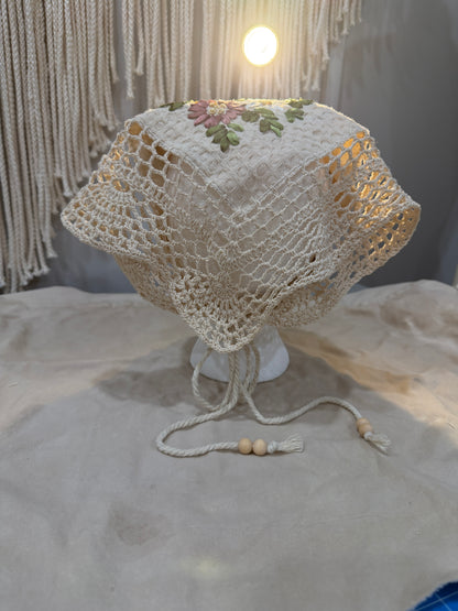 Quiet Heirlooms - Crochet Head Scarf