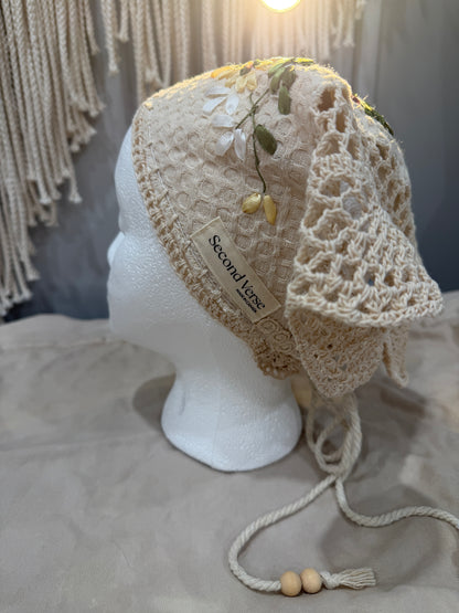 Quiet Heirlooms - Crochet Head Scarf