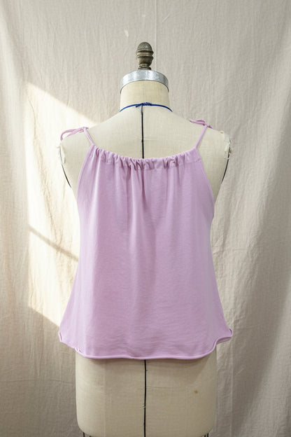 Sponge Bob Pink Adjustable Tie Tank Top - Upcycled T-Shirt