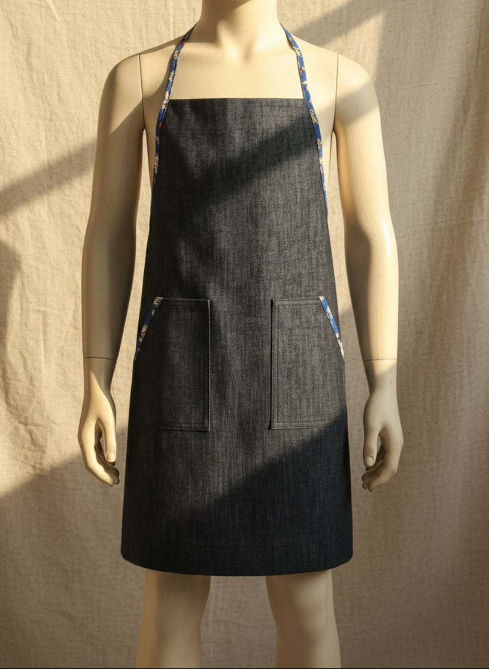 Boys denim apron